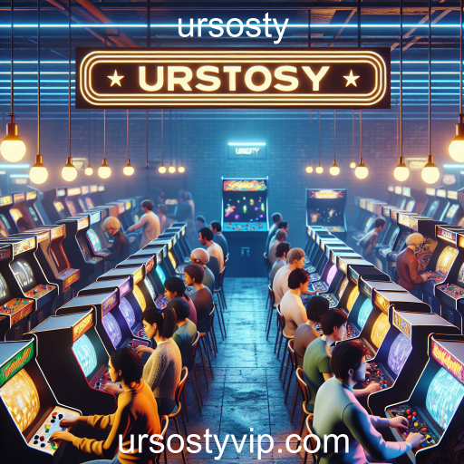 Descubra a Magia dos Jogos de Arcade em Ursosty